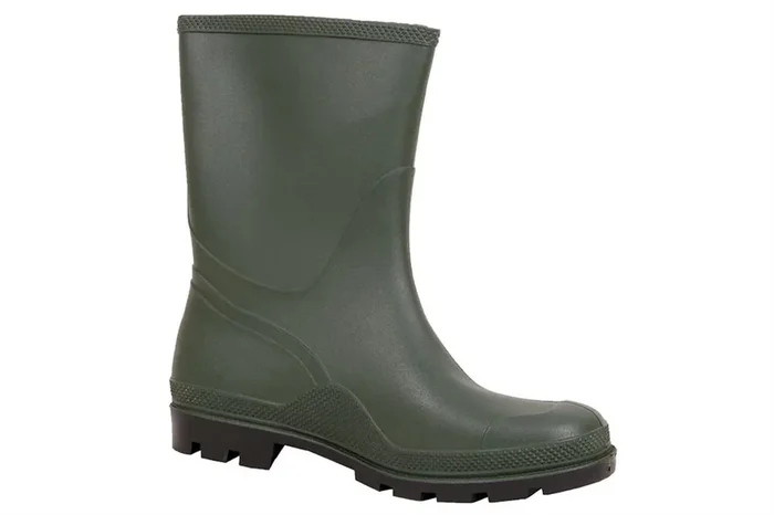BOTA PVC VERDE MEDIA CAÑA TALLA 41 Nuevo Modelo