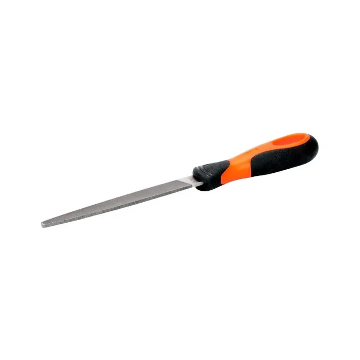 Moderno Lima plana punta con mango 150 mm 8″ basta (embalaje de 5 unidades)
