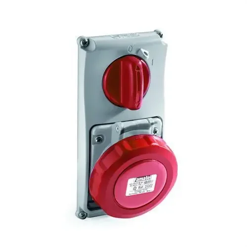 Pago Seguro BASE SEGURIDAD SEMI EMPOTRABLE IP67 32A 230V 2P+T